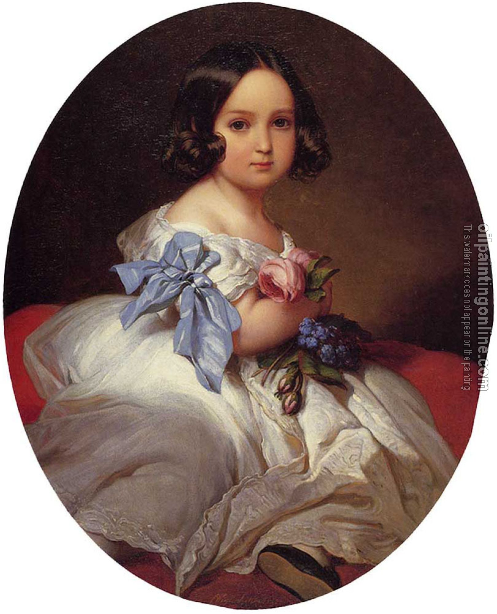 Winterhalter, Franz Xavier - Princess Charlotte of Belgium